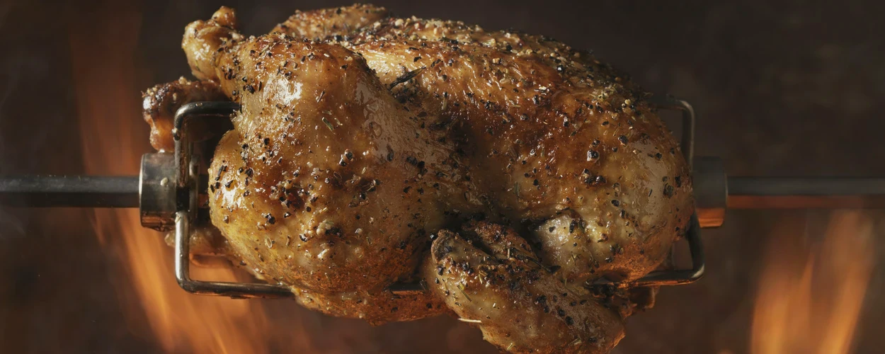 kurczak na rożnie